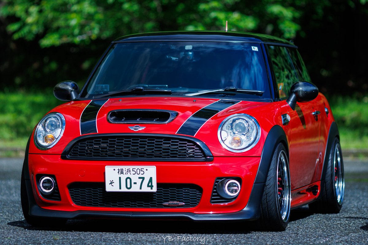 waibie1's tweet image. #毎日写真を投稿するよ #R56 #MINI #JCW #MROM #朝宮