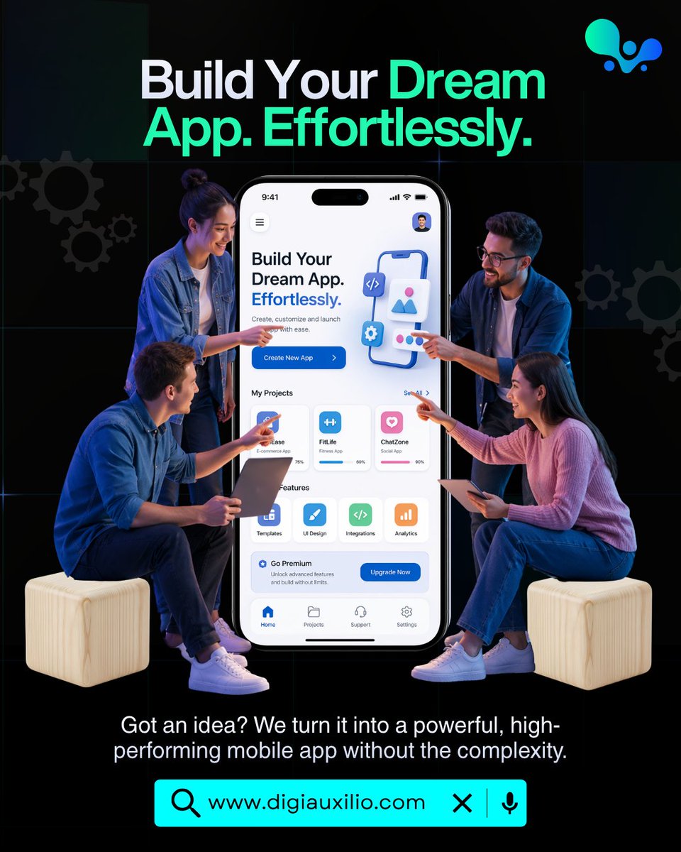 DigiAuxilio_'s tweet image. 🚀 Turn Your Idea into a Scalable Digital Product

Turn your idea into a scalable app with DigiAuxilio-secure, user-focused, and built for growth from strategy to launch.

👉 Let’s build your idea today
🌐 digiauxilio.com 

#DigiAuxilio  #AppDevelopment