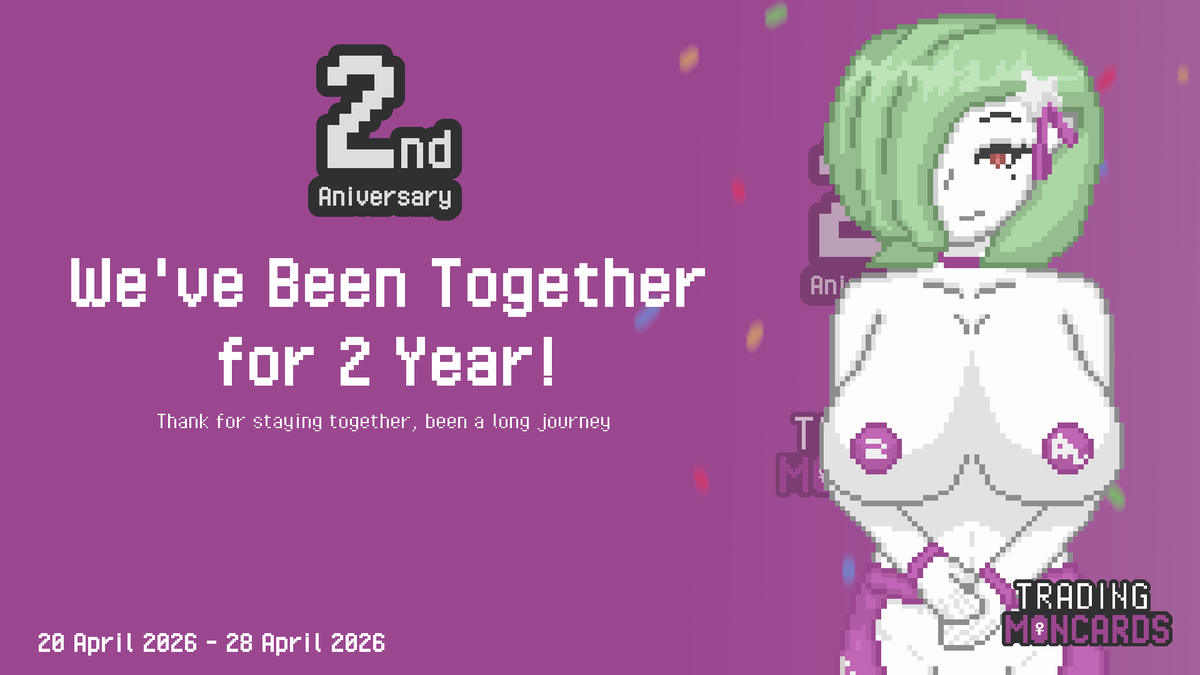 HourRiftX's tweet photo. Thank for staying together, it's been a long journey 🥳
#TradingMonCards #HourRift https://t.co/oWm2wOuF6A