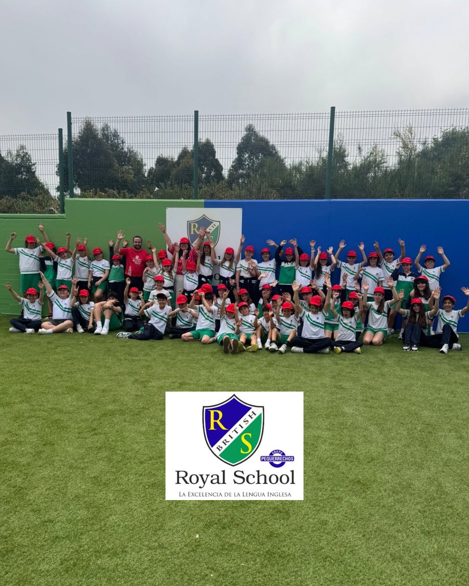 5Corunafs's tweet photo. Esta mañá estivemos no British Royal School cunha actividade de fútbol sala ⚽❤️
Compartindo deporte e valores cos nenos e nenas. Grazas por todo!💙💚

#yocreoenlaidea https://t.co/0NSmuvxw7o