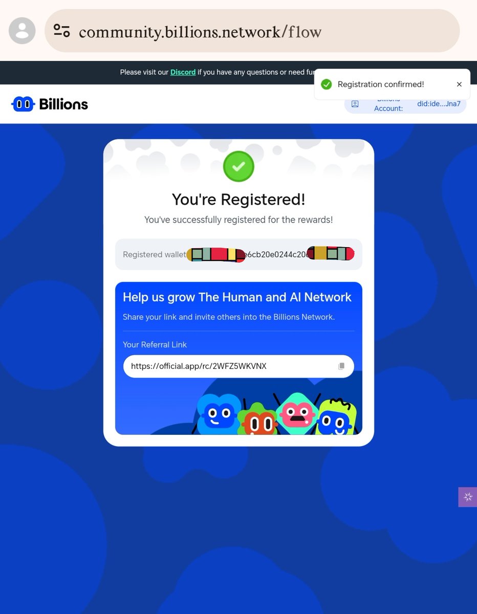 TonToneng7's tweet photo. Yay, Done ! We are all creating next big thing in WEB #gBillions @billions_ntwk 🚀

Let's Make it together

https://t.co/6DOtytk9Et https://t.co/Tw9FwtAn1j
