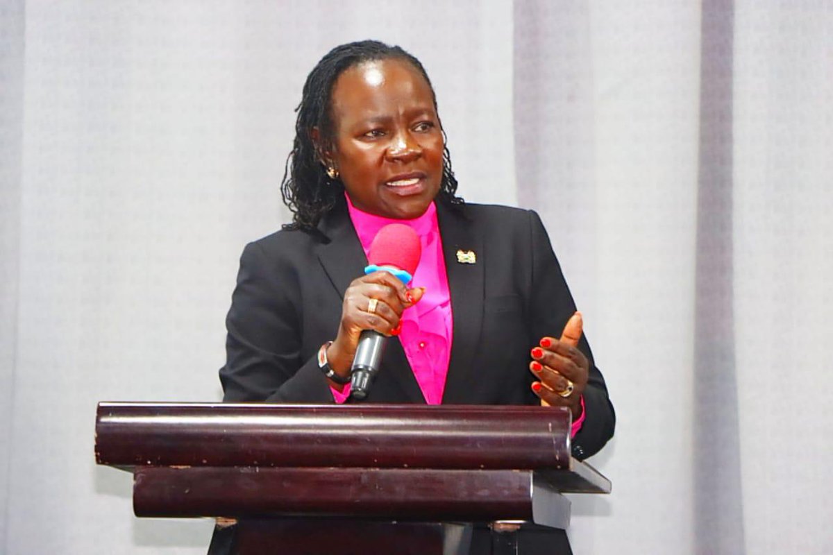 PS TVET Dr. Esther Muoria tweet media