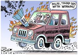 rogerledbette11's tweet photo. People all around the world are suffering because of Trump's War. 

Many Asian countries have had to go to a 4 day work week because of the lack of fuel.

Trump and the USA by extension are despised around the globe. #DV1 #DemsUnited https://t.co/7rl53Wg3AE