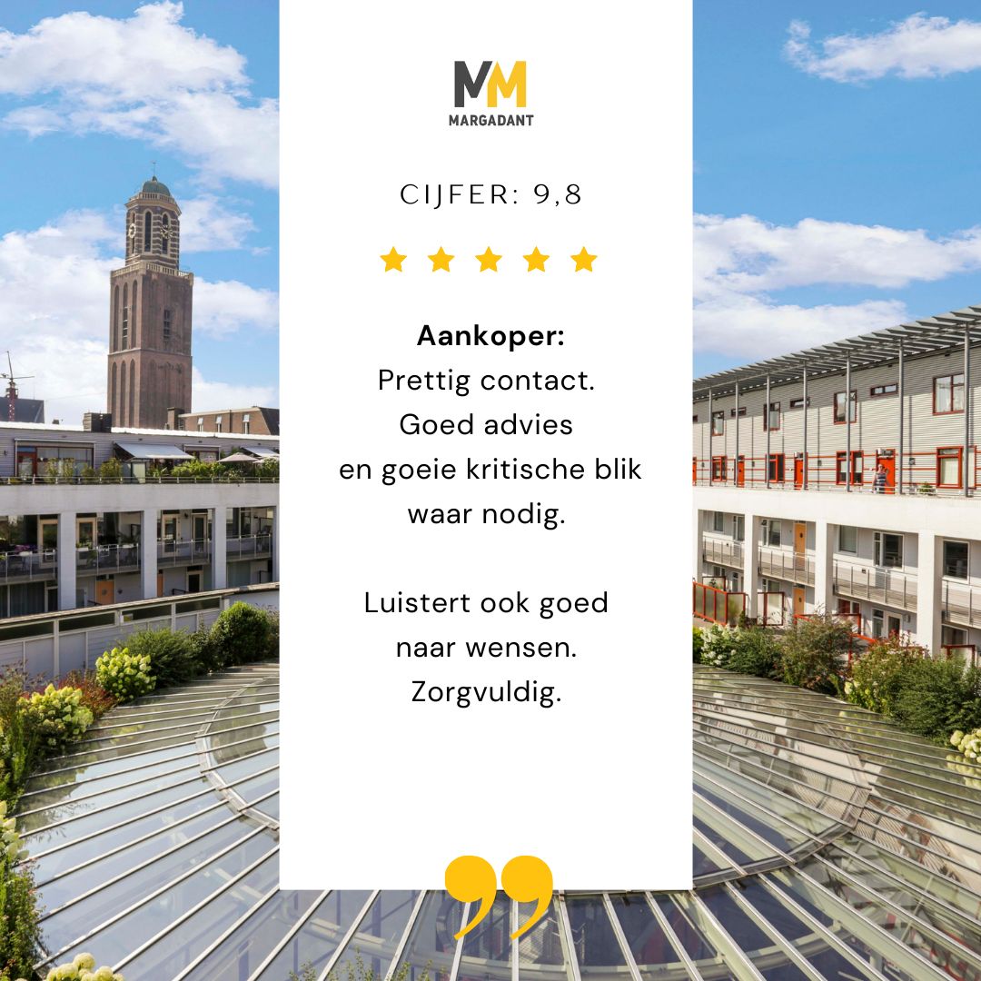 Fijn om te horen. Gewoon goed meedenken, eerlijk advies en echt luisteren, daar draait het om. Dankjewel voor het vertrouwen!
#review #aankoopmakelaar #fijnsamenwerken #woningkopen #vertrouwen #aangekocht #makelaar #makelaardij #Margadant #aankoopmakelaar #blijeklanten #trots