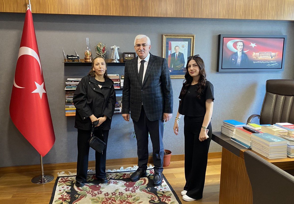 ozmehmetemin's tweet photo. 📍 TBMM
TBMM’de bizleri ziyaret eden Sayın Semra Yıldız ve Sayın Emine Barin’e nazik ziyaretlerinden dolayı teşekkür ediyorum.
#AKPart #Erzurum https://t.co/hyLydp1qxL