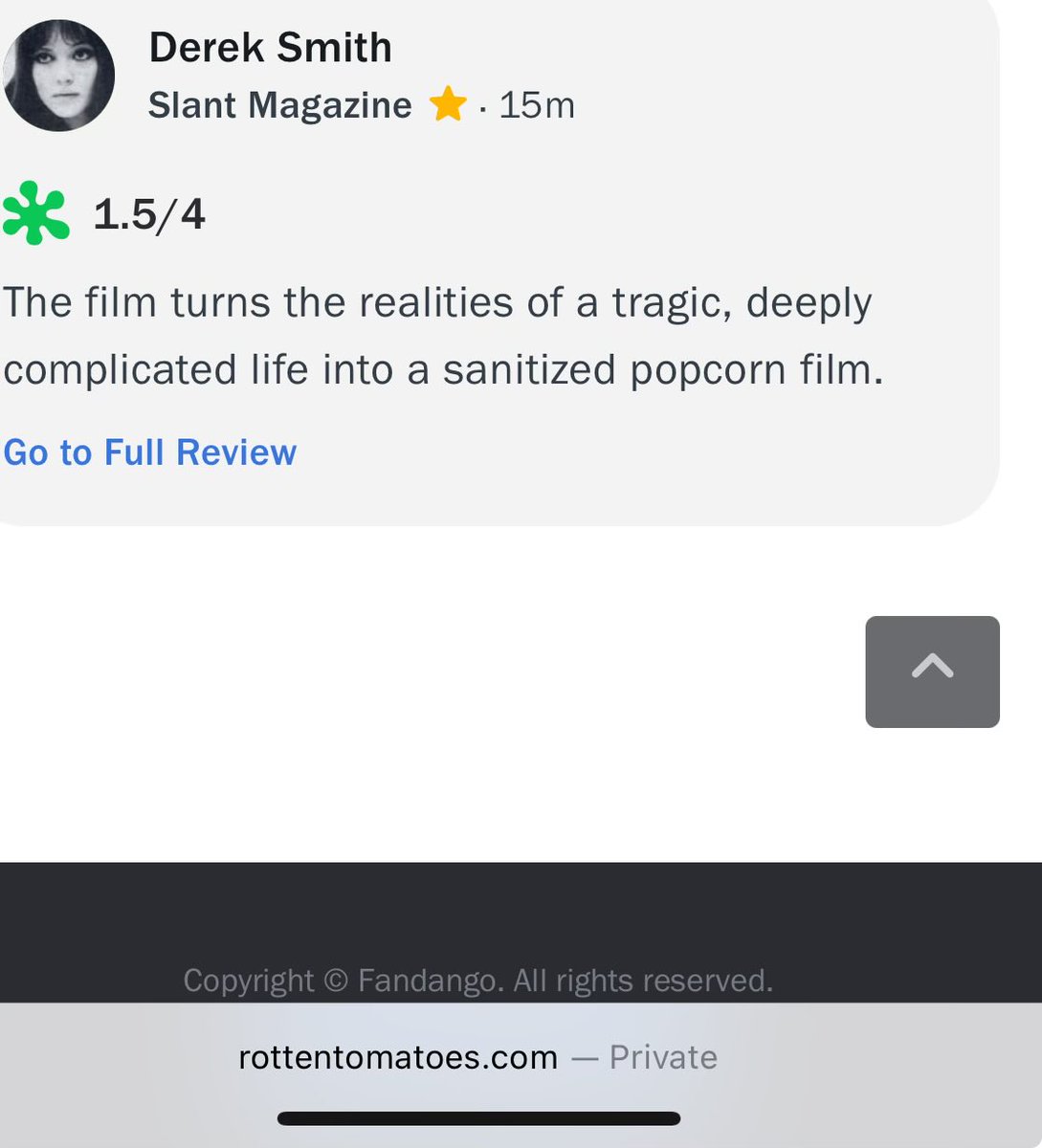 Like i fucking thought, the media isn’t even criticizing the actual merits of the movie. These assholes are review bombing it because they legitimately hate any celebration of Michael Jackson at all