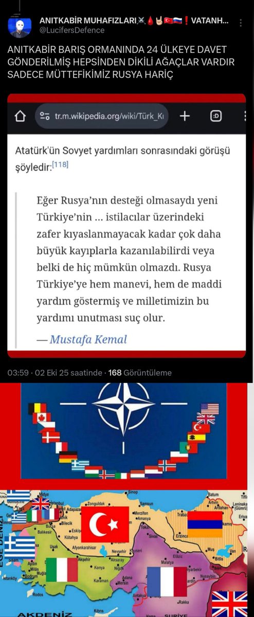 LucifersDefence's tweet image. ABD = [ İSRAİL + 1918İŞGALKUVVETLERİ NATO ]
O UÇAKLARI GÖTÜNÜZDE PATLATIR .
SİZE CAN SİMİDİNİZİ PATLATMAK İÇİN KENDİ PARANIZLA UÇAK SATACAK
Siz yüzme bilmiyorsunuz .✒️
Sizi 1919da da
"❗️EZELİ DÜŞMANINIZ #RUSYA❗️"
kurtarmıştı .✒️
#F35