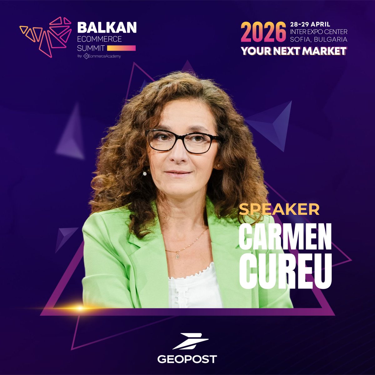 Geopost_news's tweet image. 🇧🇬 We’re heading to the Balkan #eCommerce Summit in Sofia on 28 and 29 April.
Our Market Research Director will deliver a keynote on 28 April at 10:30 about the Balkan e-commerce boom and how Gen Z is powering Europe’s fastest-moving digital market.
See you there! 😃
#Ecommerce