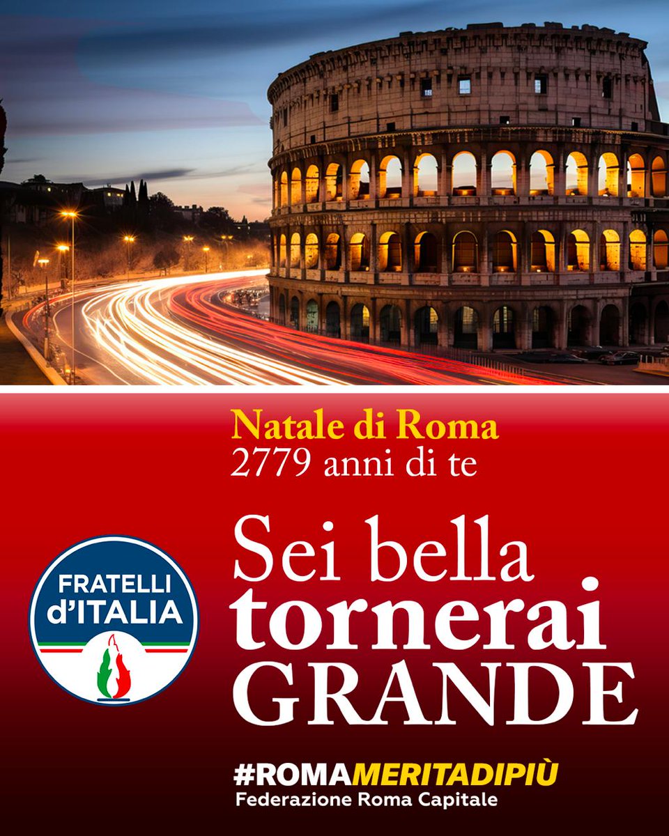 RobertoMMeola's tweet photo. AUGURI ROMA https://t.co/cL5JfSNEWr