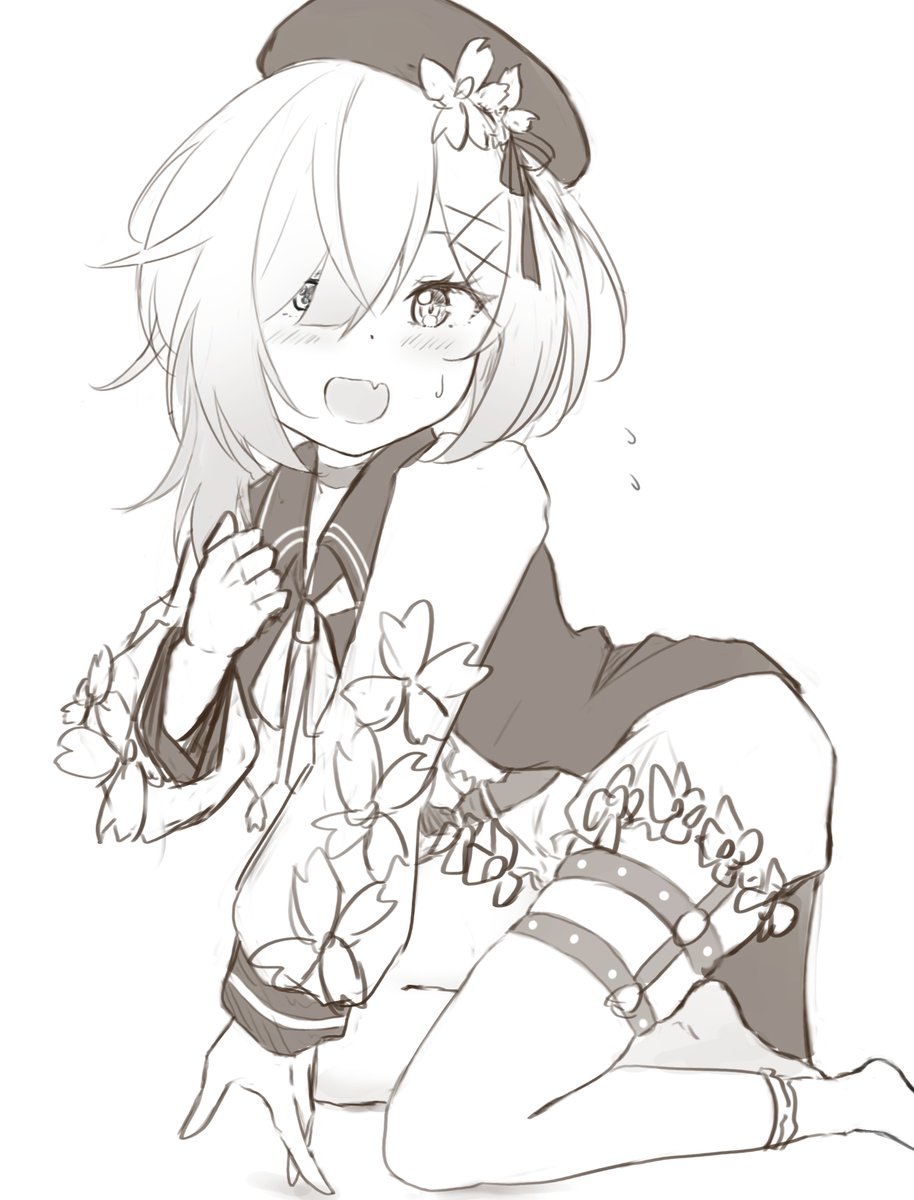 塗一下最近流行的
片目隠れエマちゃん

#まのさば二次創作