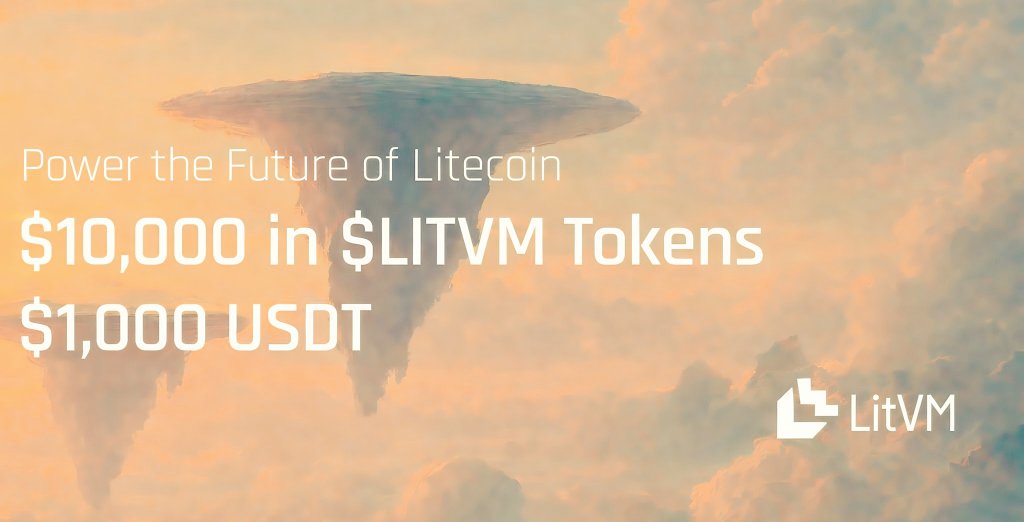 🪂🪂 LitVM OmniQuest: Power the Future of Litecoin!

<a href="/LitecoinVM/">LitVM</a> is bringing zkRollup Layer-2 to Litecoin for payments, assets, and culture

• Cost: $0 (FREE)
• Backed By : <a href="/litecoin/">Litecoin</a>
• Market Cap: $4.19B
• Reward : $LITVM Confirmed Airdrop' 🪂

➡️ Claim Here :