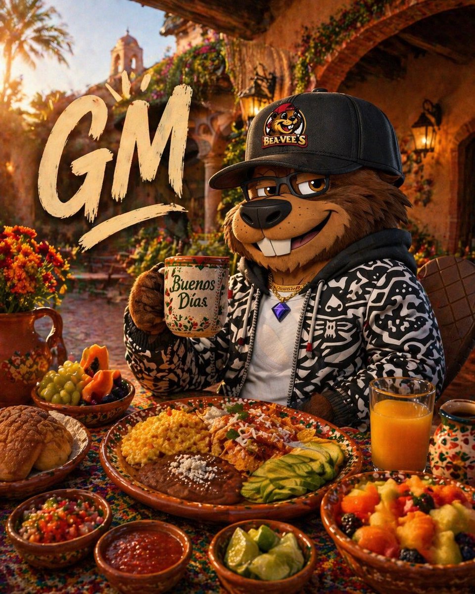 FabQuilp's tweet image. GM 🌮☀️

Taco Tuesday in full effect.
Good food, good vibes, and a morning plate that means business.

Hope everybody’s day is stacked with wins, strong coffee, and even stronger community.

Let’s build something good today. 🦫✨

#GM #TacoTuesday #BLOC