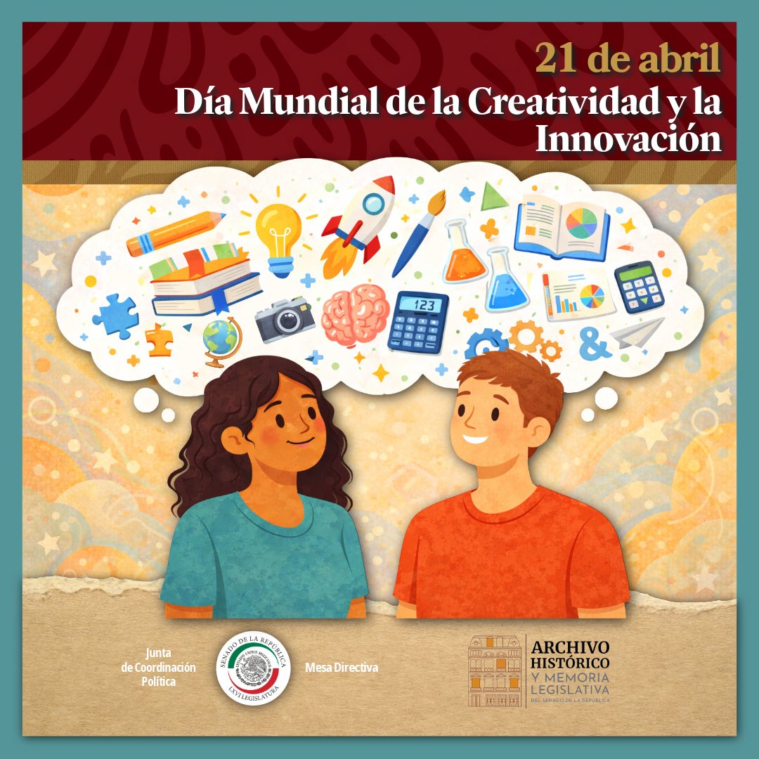 💡🌟 21 de abril: Día Mundial de la Creatividad y la Innovación🌟💡

En este día, recordamos la importancia de la creatividad y la innovación, factores esenciales para el desarrollo económico, tecnológico y sostenible de las sociedades, logrando avances significativos.💡📡