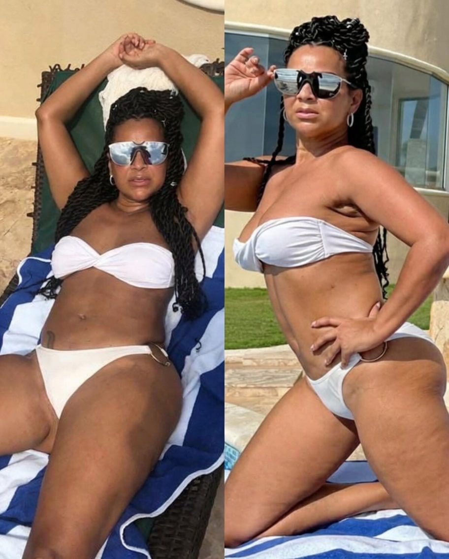 LisaRaye McCoy shows off her natural body, she’s 58 🤍
