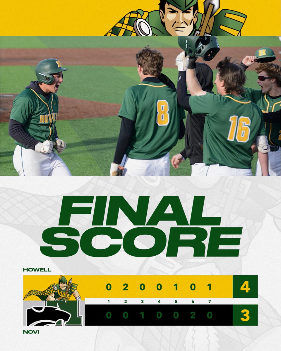 Howell Baseball tweet media