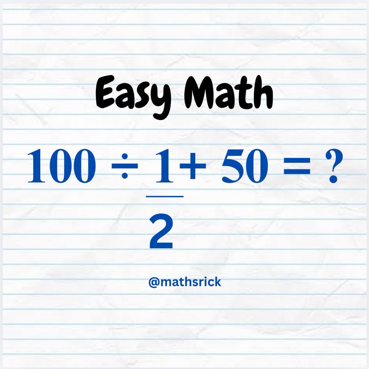 Easy Math Test 📚