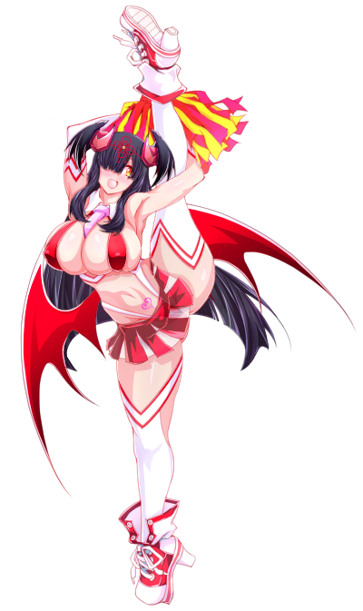 ロンググローブ修正と尻尾追加で完成品になります。 さぁ、次は差分でメロのチアコスを描かないと