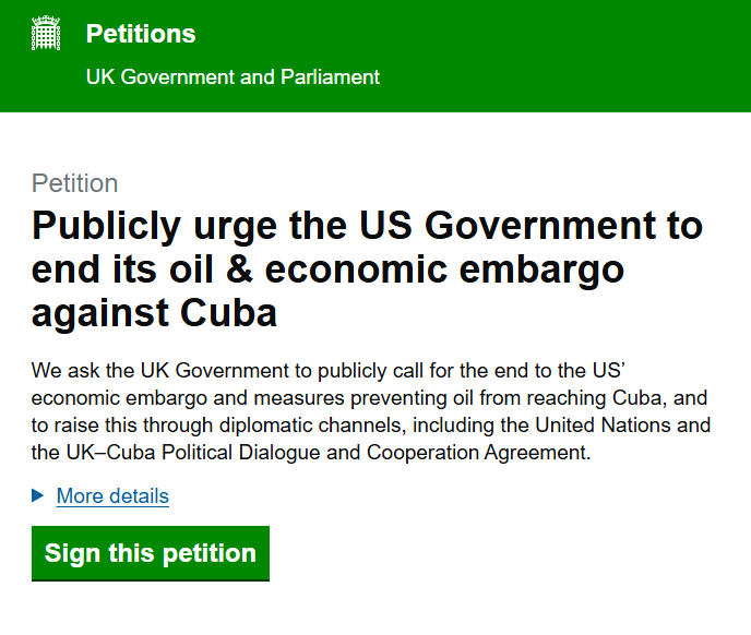 Cuba in the UK tweet media