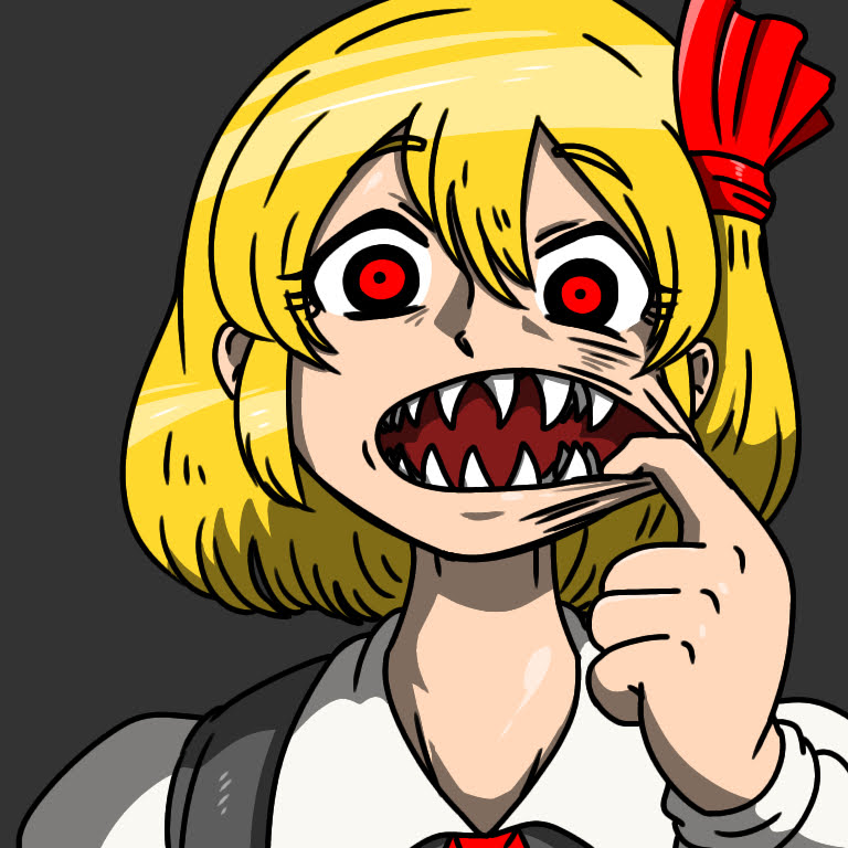 #自分で描いたお気に入りのルーミアを貼ってけ 