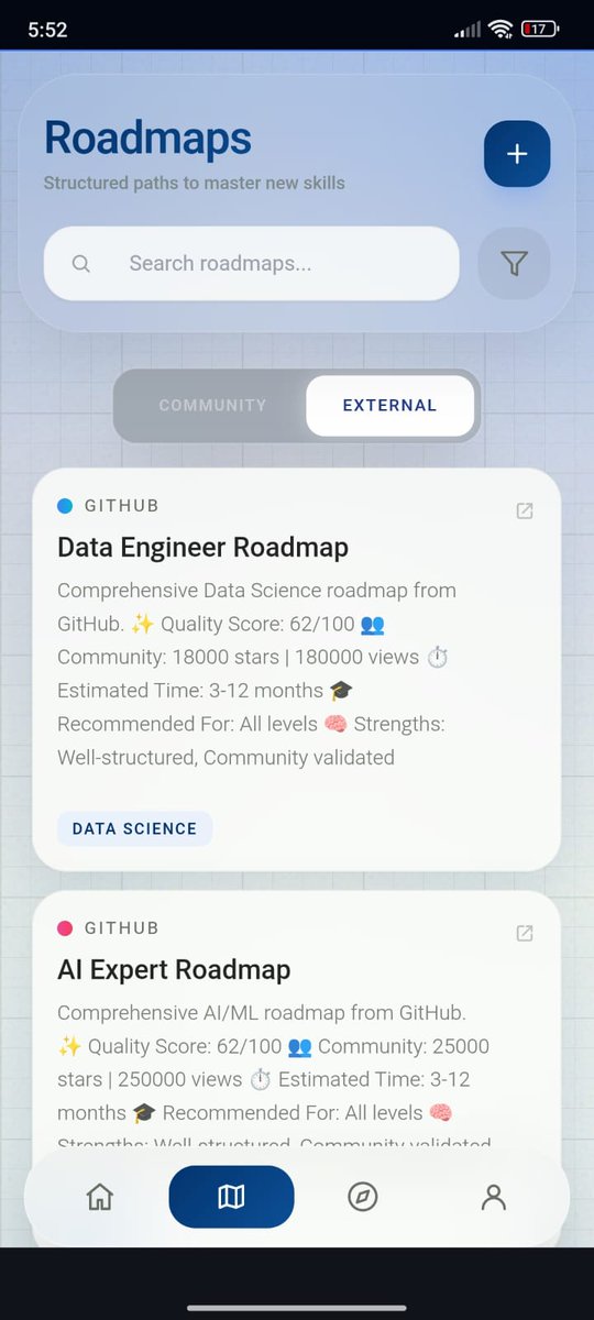 's tweet image. 847 “watch later” tabs you’ll never open.

KNOIX fixes it: community roadmaps, curated resources, daily discovery.

PWA — install in 1 click. knoix.in 

#buildinpublic #indiedev #webdev #PWA,#Edtech