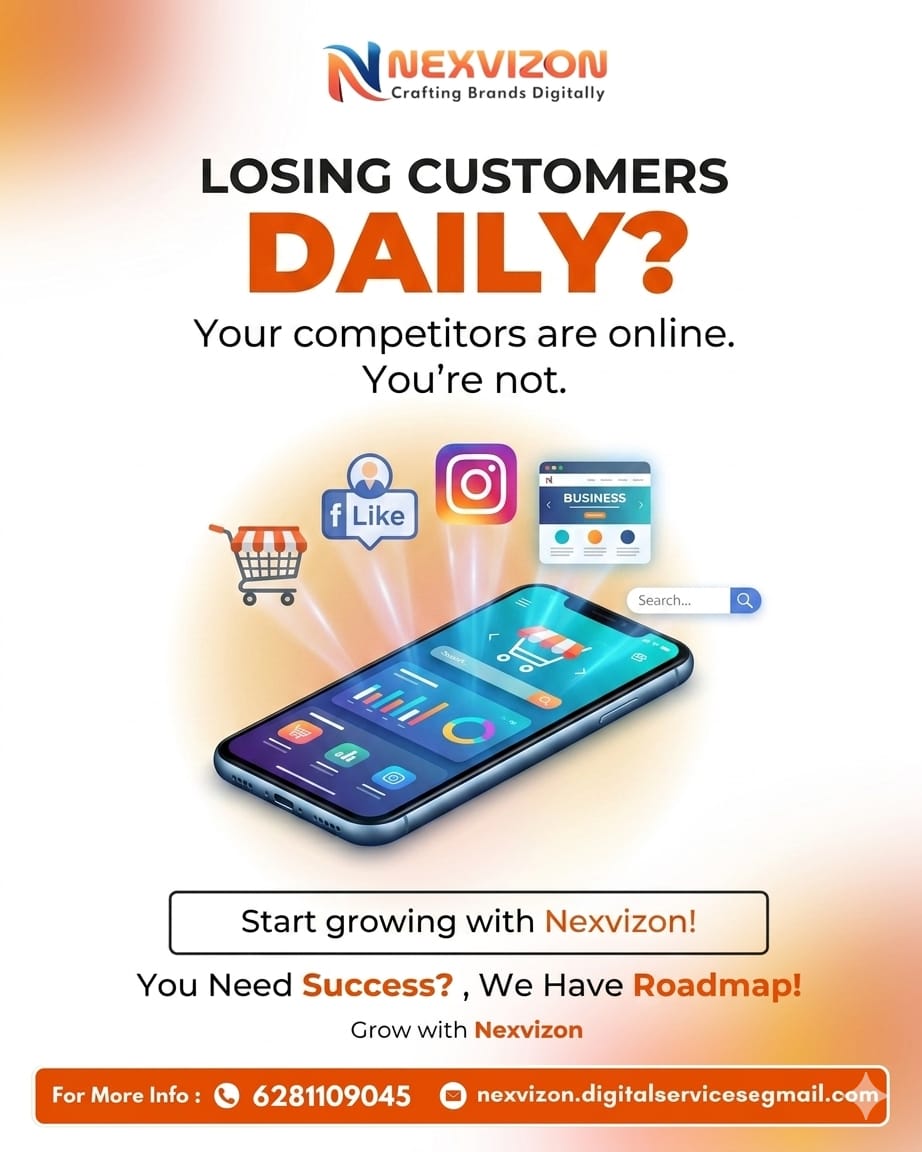 NexVizon's tweet image. Grow your business online
Follow for real marketing tips
#DigitalMarketing #BusinessGrowth #MarketingTips #SEO #EntrepreneurMindset
