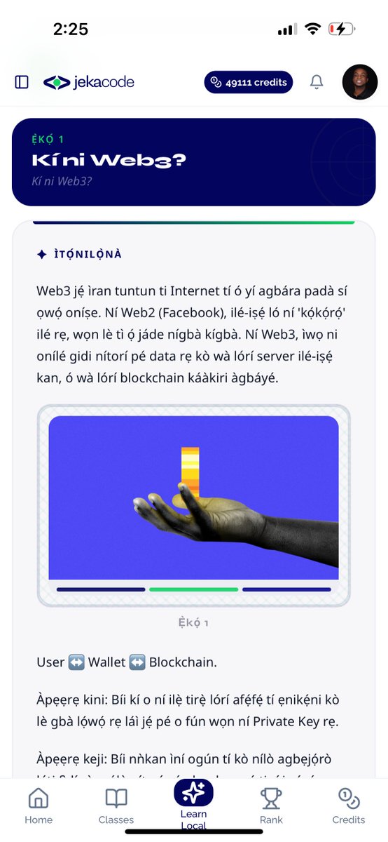 Ṣólàrín Ayọ̀mídé | Jekacode Africa tweet media