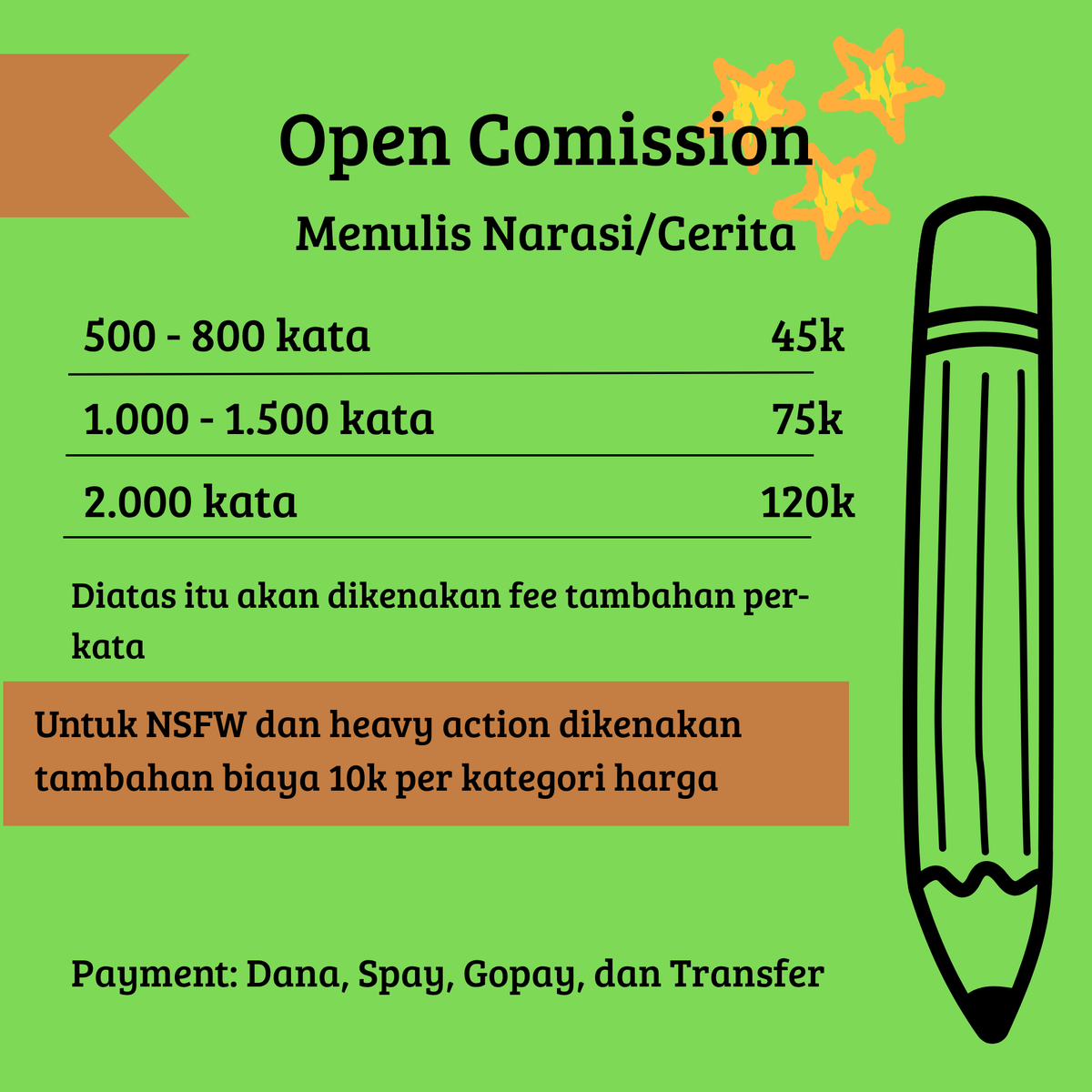 gala ☀️ 【CRYSN】COMMS OPENG tweet media