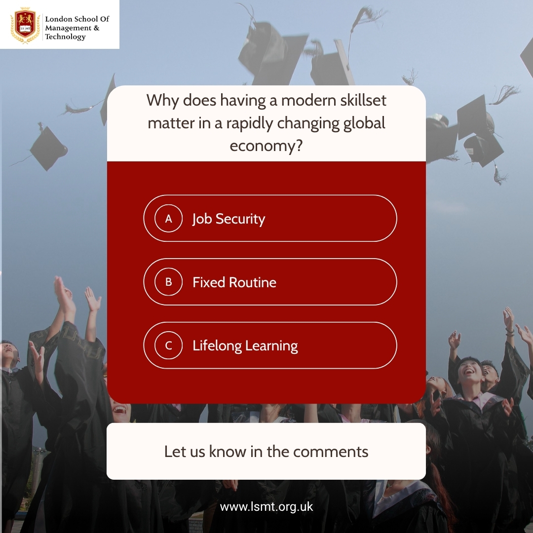 LSMTofficial's tweet image. In a world that never stops evolving, your skills shouldn’t either.

What do you think matters most? 👇

#lifelonglearning #careerdevelopment #globalskills #educationmatters #futureofwork