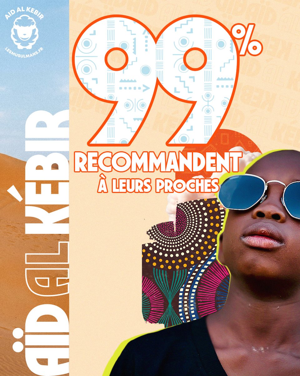 🐑 99 % de nos donateurs nous recommandent 🤲 
Réservez dès maintenant votre sacrifice d’Aïd al-Kebir ⤵️ 
👉 bit.ly/4jr10cs
📍 Viande redistribuée aux plus démunis en Mauritanie 
📸 Info + photo à l’appui 
⚠️ Quantités limitées
#Oudhya #AïdAlKebir