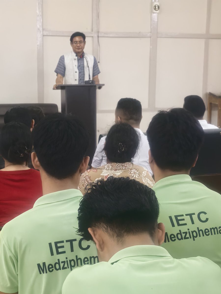MhaYanthan's tweet photo. I had the opportunity today to visit the Integrated Extension Training Centre (IETC), Medziphema, and interact with the 27th batch of trainee students who are on the verge of completing their two-year course. 

It was truly satisfying and encouraging to witness their level of confidence, clarity, and commitment. Despite undergoing a condensed and intensive agriculture training programme, these young trainees have emerged well-equipped with practical knowledge and skills. 

I am particularly heartened to see them ready to serve as frontline extension workers-to play the crucial role in last-mile delivery of agricultural technologies and services to our farmers. 

They represent the future of our agricultural transformation-bridging the gap between research and the field, and strengthening the foundation of our rural economy. 

Wishing them all the very best as they step forward to serve and make a meaningful difference on the ground. @Neiphiu_Rio @MyGovNagaland @AgriNgl