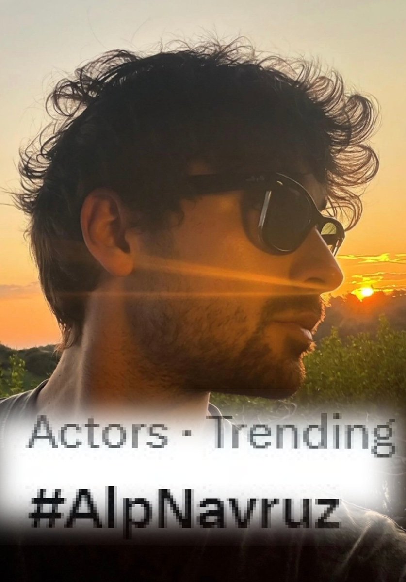 Bir selfie ve #AlpNavruz trend oluyor ✨️