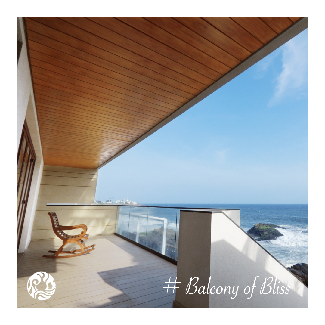 Ayurooms's tweet image. If you're going to book a sea view room, it should be a proper sea view, a full sea view, where the ocean is directly in front of your balcony, like the one pictured. Book your next vacation Ayurooms and experience wellness and paradise simultaneously. #vacationvibes #wellness