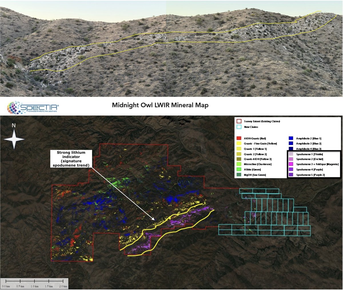NALithiumGold's tweet image. Did you see our latest update? $NALG

North America #Lithium &amp;amp; #Gold Corp. has successfully located the historic P&amp;amp;G Beryllium Mine and initiated work toward evaluating a potential small-scale production pathway.

Key takeaways:
• Large-scale pegmatite system confirmed across