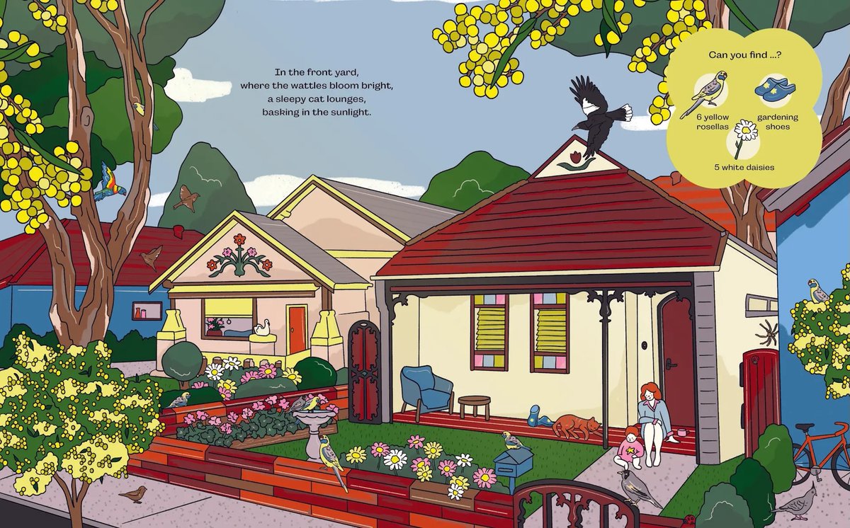 _illustrationX's tweet image. Megan McKean creates a seek-and-find children’s book for Hardie Grant Explore, mapping everyday backyard environments.

Read the story: ow.ly/Fjsx50YMnHE

#WEAREILLUSTRATIONX @mckeanstudio #ChildrensBooks #Graphic #Publishing #Nature #SeekAndFind #HardieGrant #MeganMcKean