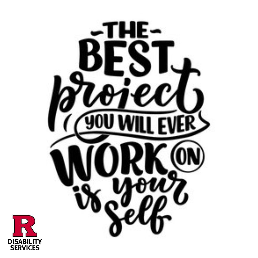 RutgersODS's tweet image. Reminder: you are worth the investment. 💪✨ As we head into the final stretch of the semester, don't forget to show up for yourself — mind, body, and spirit. 

#SelfCare #MentalHealthMatters #YouGotThis