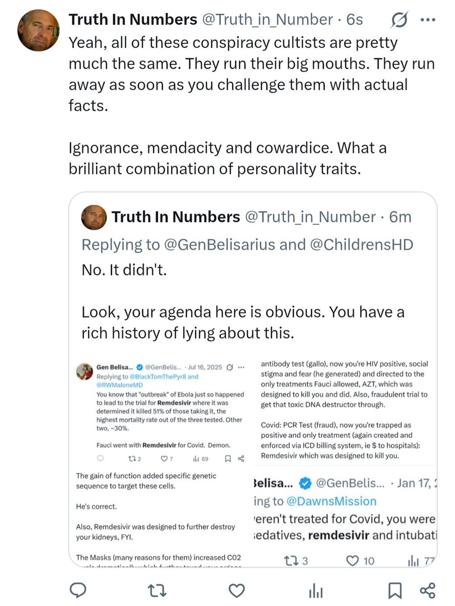 3action's tweet photo. @GenBelisarius @Truth_in_Number @ChildrensHD Lol, @GenBelisarius. https://t.co/AqCrCWR7Wq