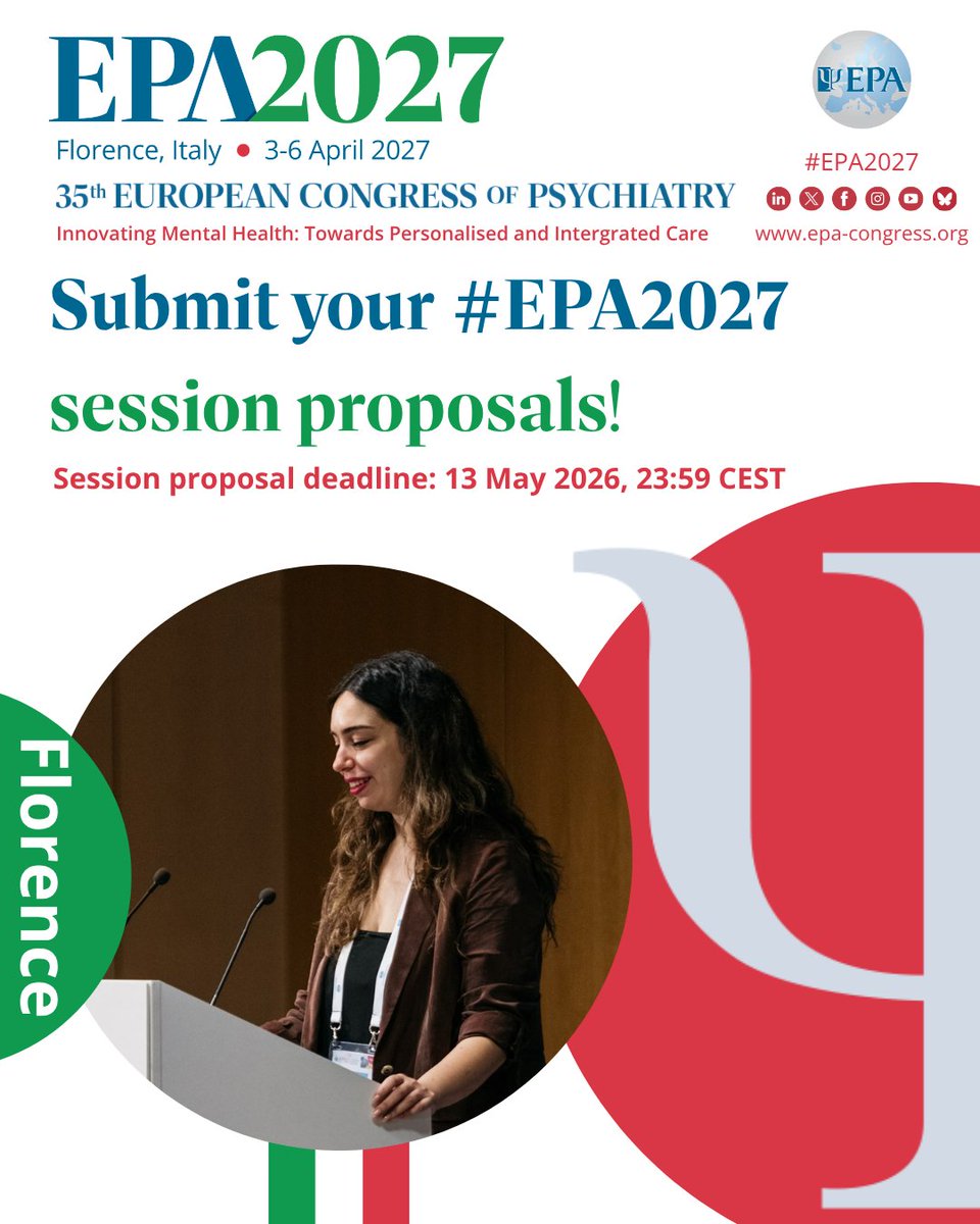 European Psychiatric Association tweet media