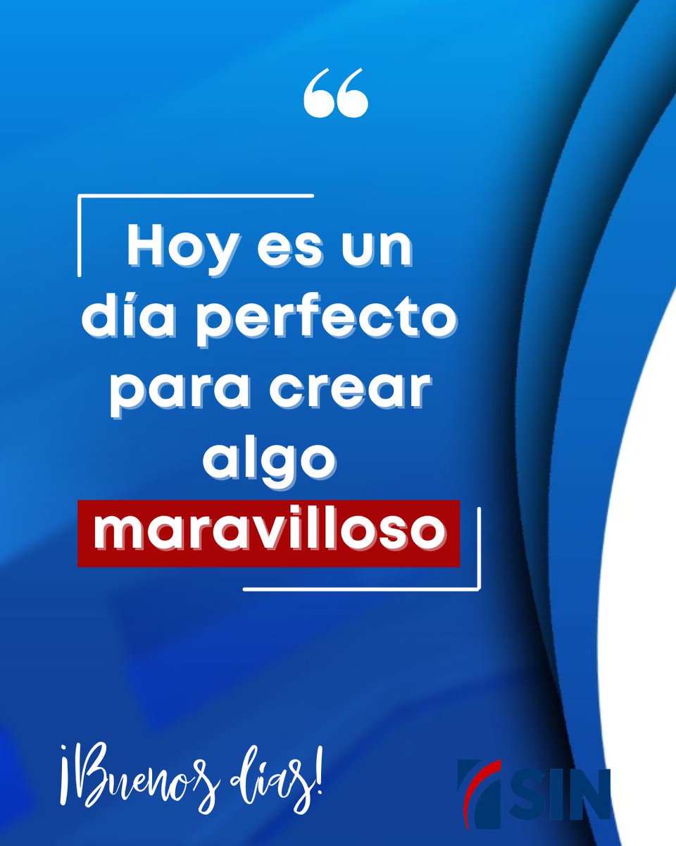 SIN24Horas's tweet image. ¡Buenos días! #NoticiasSIN