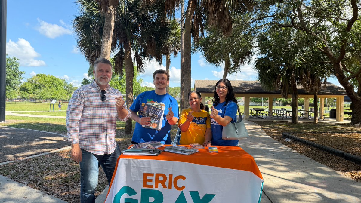 ericgrayforfl's tweet photo. This weekend was great! It’s vital we turn out for Melissa Marantes and Johanna Lopez on August 18th, to make sure we’re represented by candidates we can trust. https://t.co/1c1yofPHx7