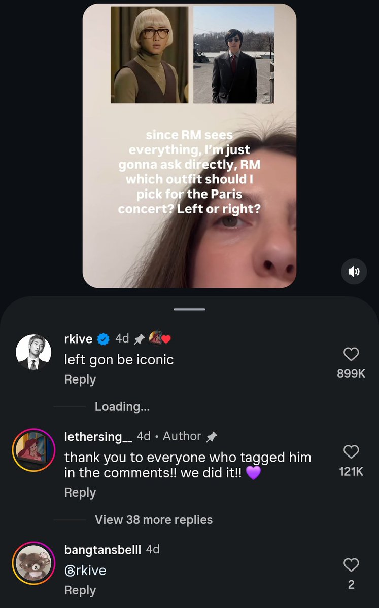 lajimeowlala's tweet image. ARMYs summoning Namjoon to choose an outfit.. AWW😭💜
#BTS #ARMY #ARIRANG