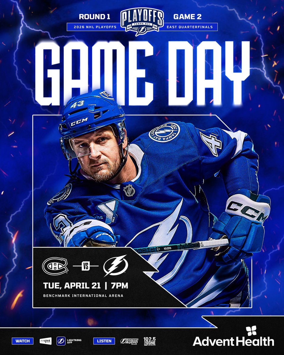 x - Tampa Bay Lightning tweet media
