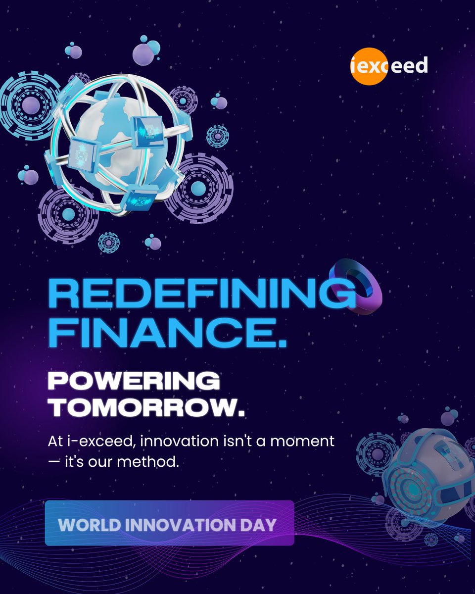 iexceedltd's tweet image. 80% vs 24% is not a tech gap, it’s a perception gap. 
On World Innovation Day, let’s focus on precision banking: delivering what customers need, when it matters. Happy Innovation Day!

#WorldInnovationDay #BankingInnovation #CustomerExperience #DigitalBanking #iexceed