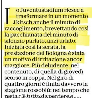 La redazione dovrebbe prendere le distanze da questo articolo e da chi lo ha scritto.
È necessario un passo chiaro e pubblico, che dimostri responsabilità.
Scuse ufficiali verso la società #Juventus e verso la famiglia di #Manninger la cui memoria merita ben altro.
<a href="/repubblica/">Repubblica</a>