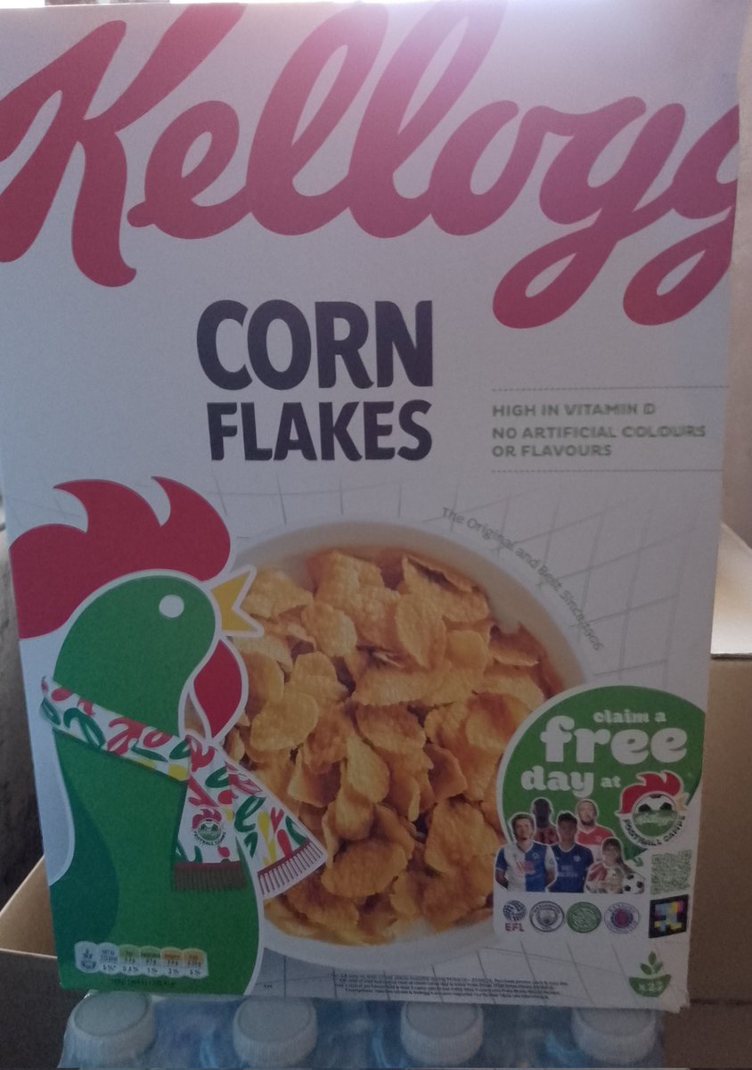 AndreaJackGoro's tweet image. 1970 compared to 2026 #Kelloggs #Cornflakes
Can't fit the Kellogg's on &amp;amp; the word Corn flakes small print.