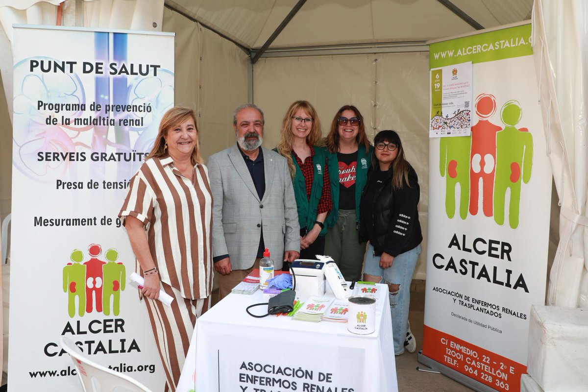 noticies_d's tweet image. SETMANA DE LA SALUT// Arranca la II Setmana de la Salut amb carpes informatives de més de 10 associacions a la Plaça Major de Castelló
noticiesdigitals.com/arranca-la-ii-…
#setmanadelasalut #Castelló @AjuntCastello #noticies