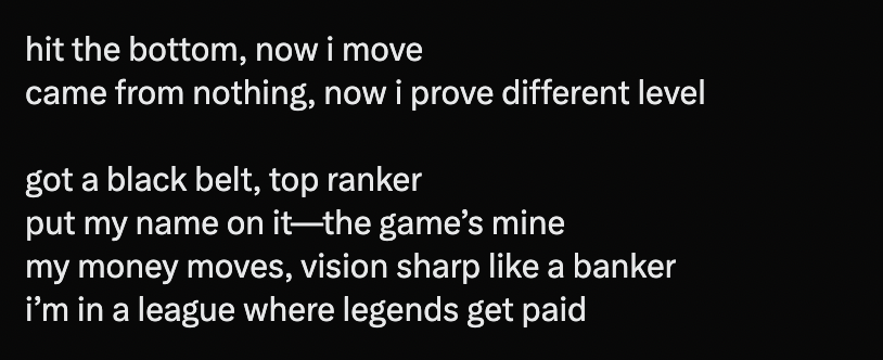 need_chansobad's tweet image. ik he reached flow state when he wrote these #bars