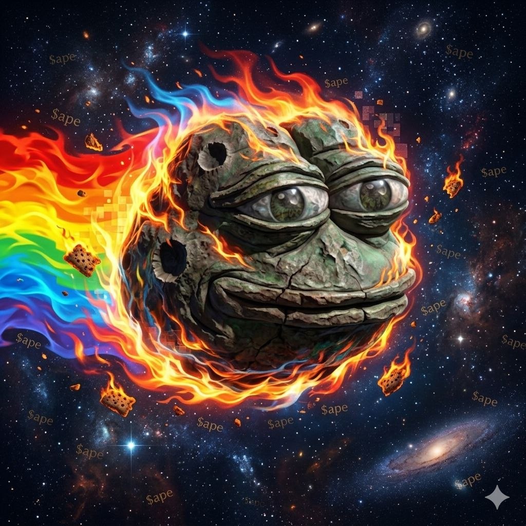 AsteroidPepeERC's tweet photo. Asteroid Pepe doesn’t do partnerships
Planets just naturally rotate around him https://t.co/Smc6elvCkH