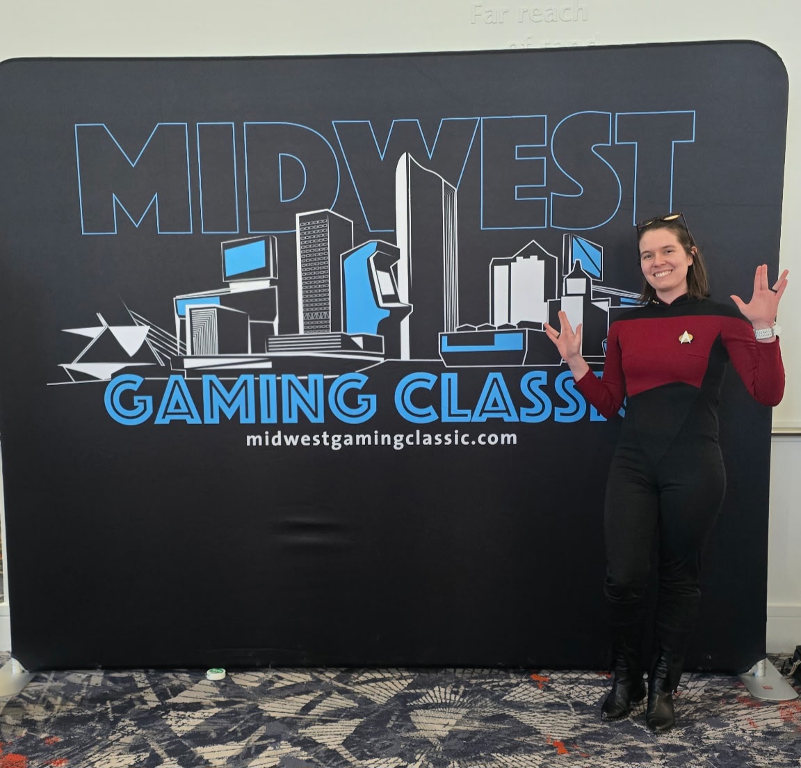 TTrekkie's tweet photo. Ready to boldly go where no fan has gone before at Midwest Gaming Classic! 🖖 Come say hi, swap fandom stories, and let’s make it so! Who’s joining the adventure this weekend? @MgcShow , see you soon!
#MidwestGamingClassic #StarTrek #Cosplay #FandomLife #BoldlyGo https://t.co/bd5bmQMPfD