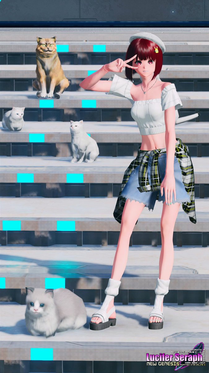 『【🐱観光スポット？🐱】』
#PSO2NGS  #こはるロゴ
#メンテの日なのでssを貼る 
※3月の繁忙期の影響といいね&amp;RP制限？の影響でお礼参りが１ヶ月分くらい遅れてます(謝)
すみませんが気長にお待ちいただけると助かります(礼)