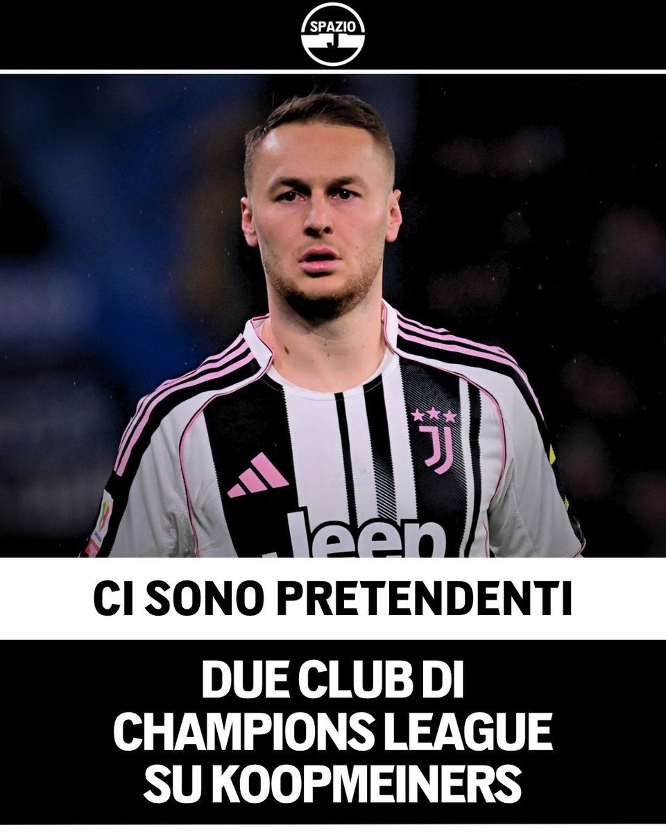 Spazio_J's tweet image. DUE BIG EUROPEE SU KOOPMEINERS 👀🔥

Come riportato da Tuttosport, Manchester United e Galatasaray stanno seguendo attentamente il centrocampista della Juventus 🔎⚽️

VOI LO VENDERESTE 👇🏻

#Juventus #Koopmeiners #SpazioJ